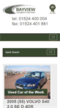 Mobile Screenshot of bayviewcars.co.uk